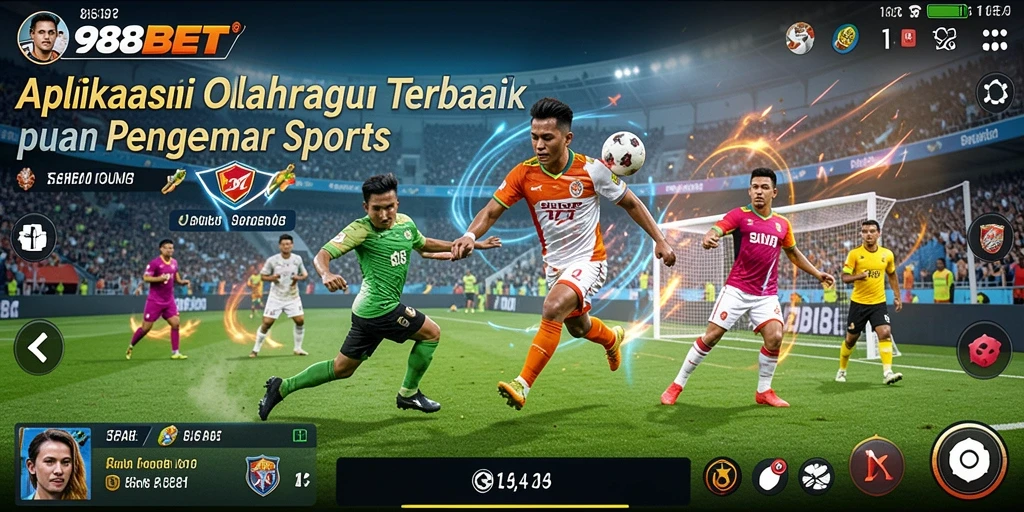Tangkapan layar 988BET menunjukkan pengalaman bermain menarik di berbagai cabang olahraga.
