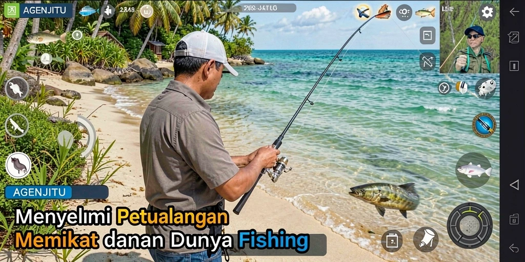 Tangkapan besar di AGENJITU dengan grafik memukau.