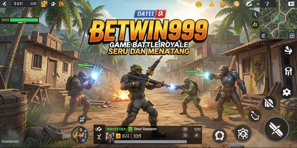 Gameplay Battle Royale di BETWIN999 yang penuh aksi.