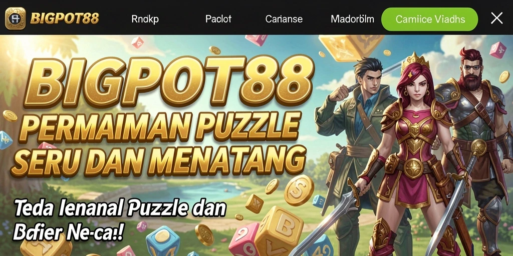 Tampilan gameplay BIGPOT88 yang seru dan penuh warna.