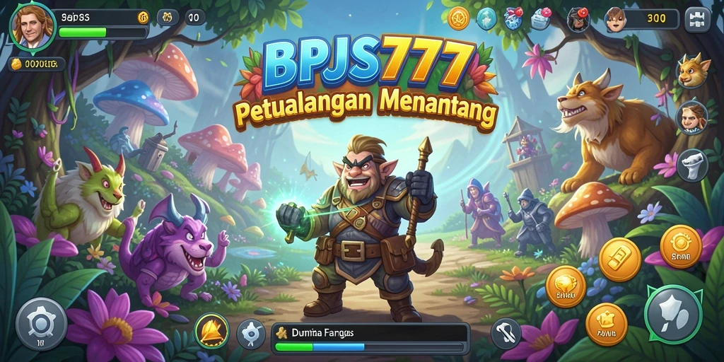 Tampilan gameplay seru dan mendebarkan di BPJS777.