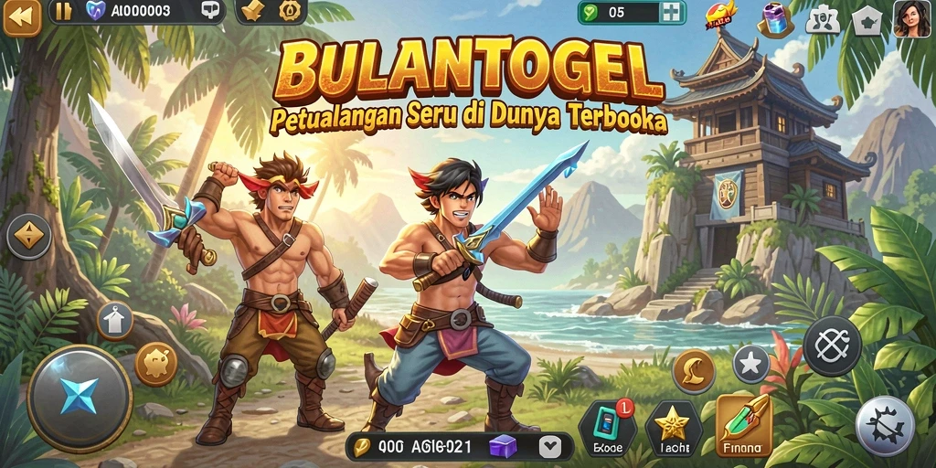 Tampilan gameplay BULANTOGEL yang memukau dalam dunia terbuka.