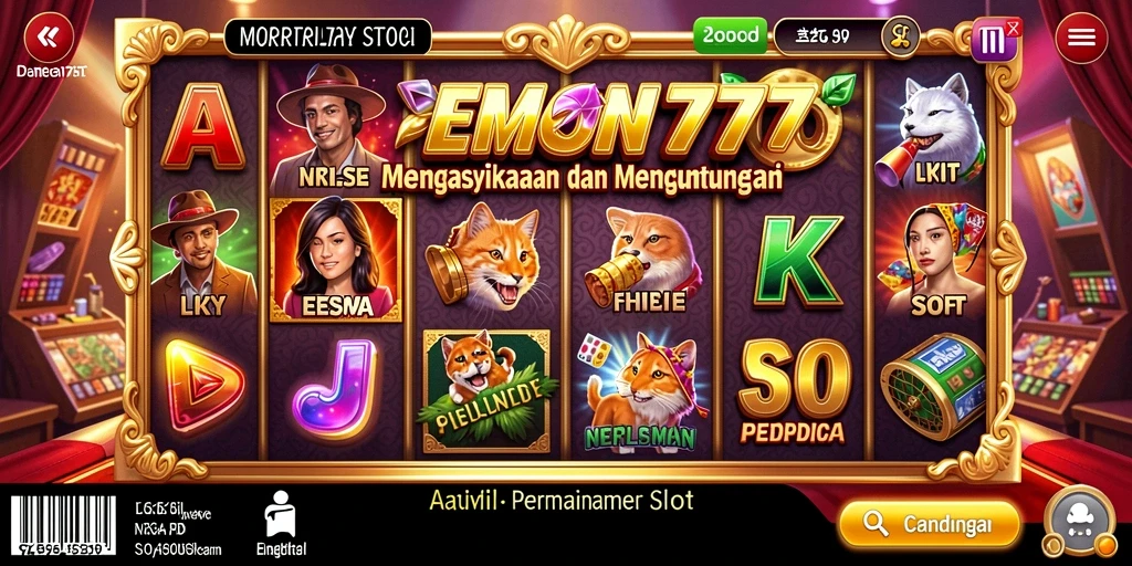 Tampilan gameplay menarik di EMON777 dengan slot yang menghibur.