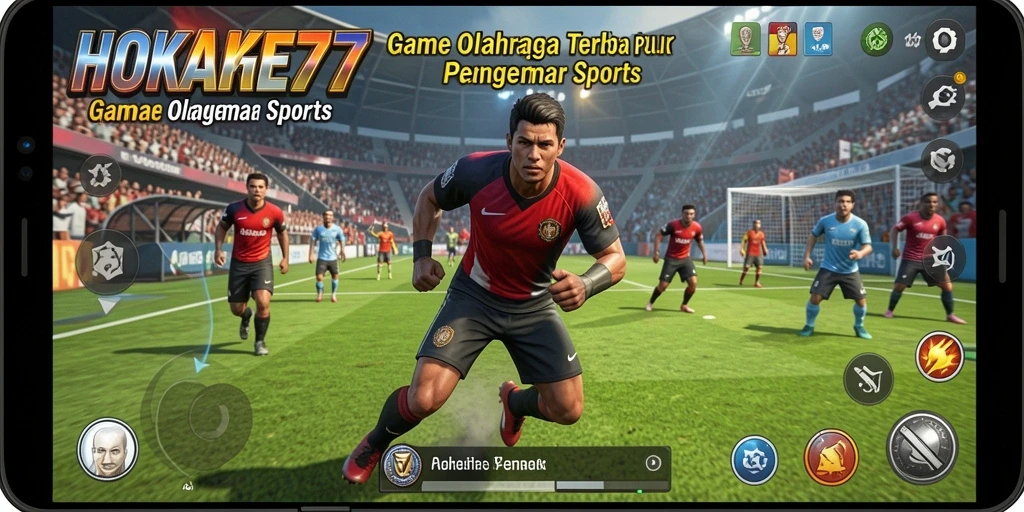 Tampilan menarik gameplay HOKAGE77 dalam aksi olahraga.