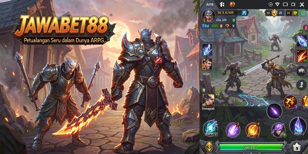 Tampilan gameplay JAWABET88 yang seru dan menegangkan.