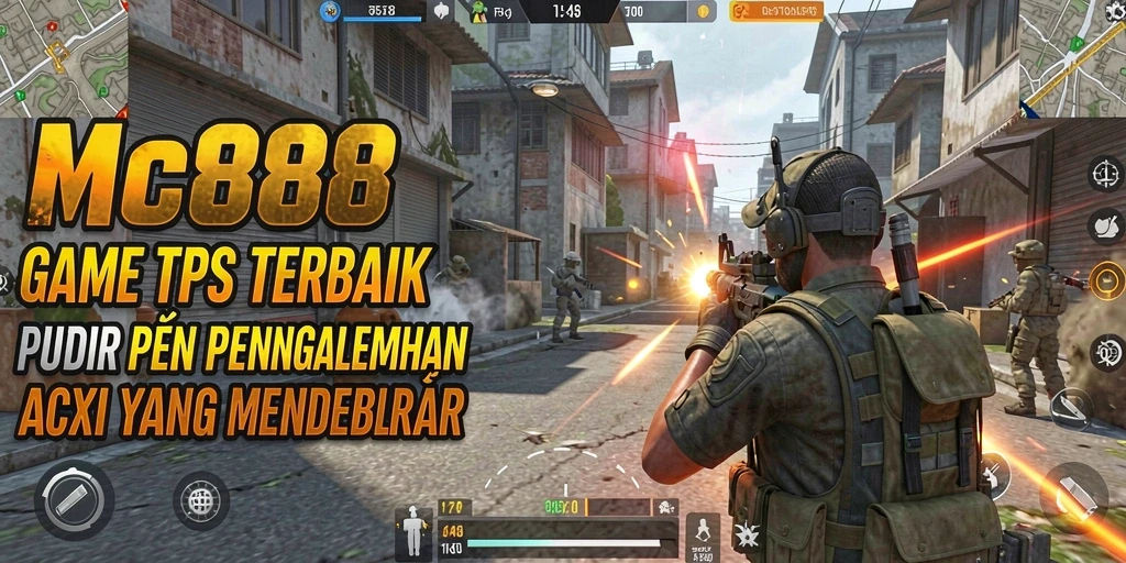 Tampilan gameplay MC888 yang intens dan penuh aksi.