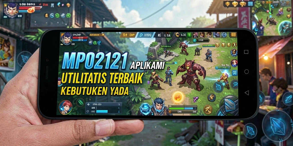 Tampilan antarmuka pengguna MPO2121 yang jelas dan sederhana.
