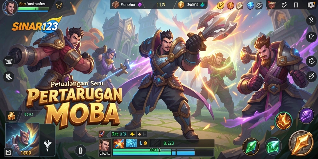 Gameplay menarik SINAR123 dengan pertarungan tim yang seru.